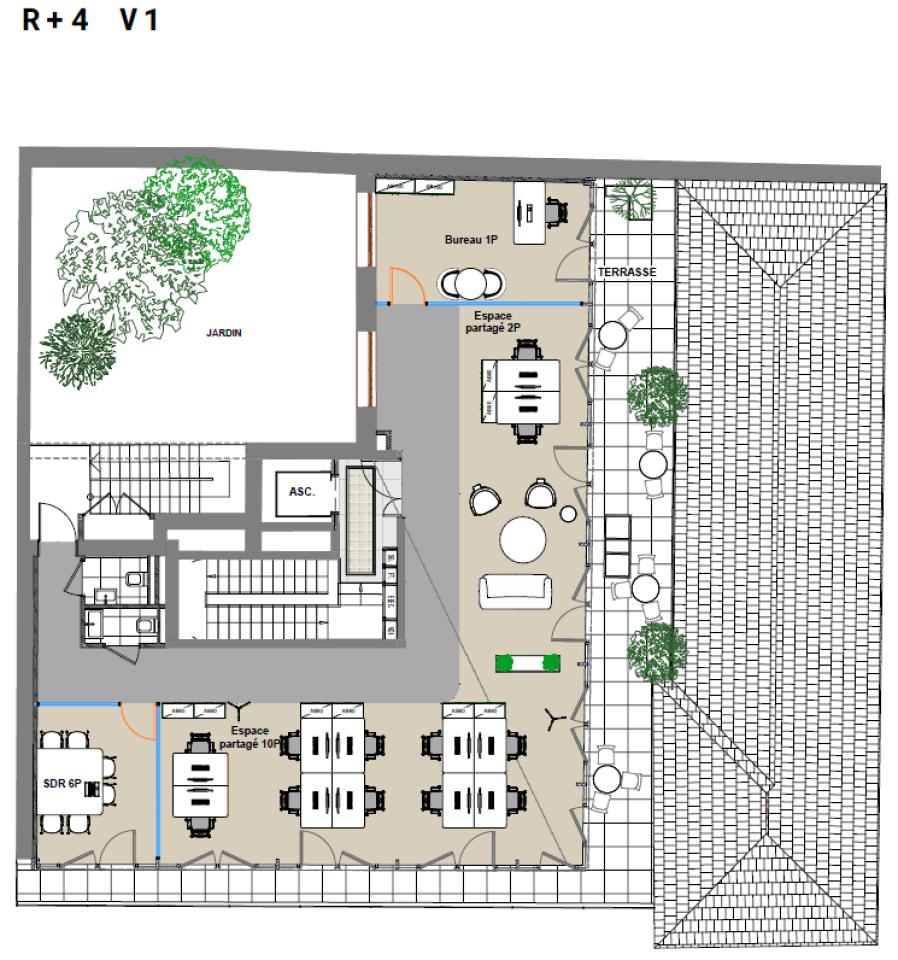 Bureau Lyon 1543m² Location bureau Lyon Rhône OLBUR2530852 16